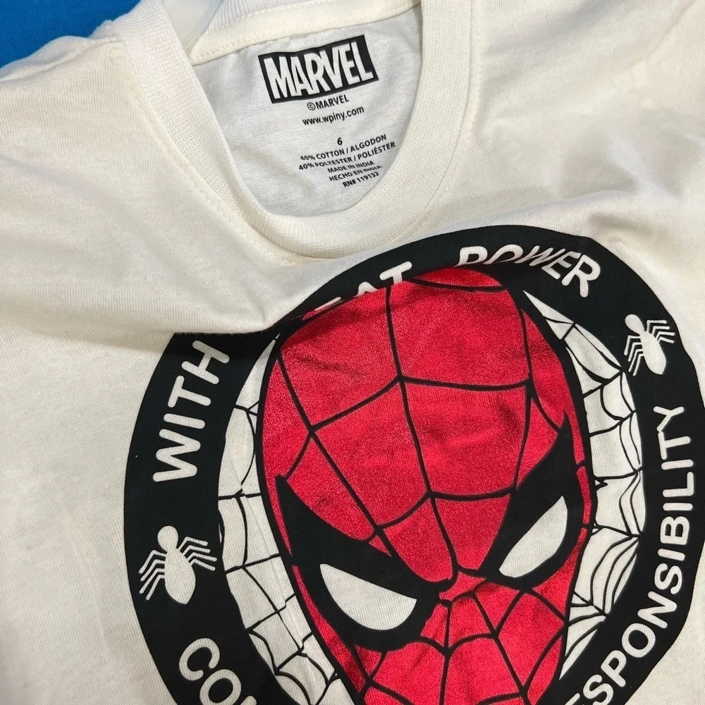 Marvel Red and White Superhero Costume